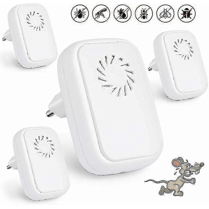 Ultrasonic Mosquito Repellent - 4 Pack