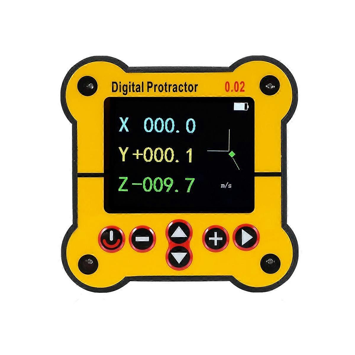 Dual Axis Level Digital Protractor Electronic Level Angle Gauge Finder Inclinometer 0.02Resolution Woodworking Tool