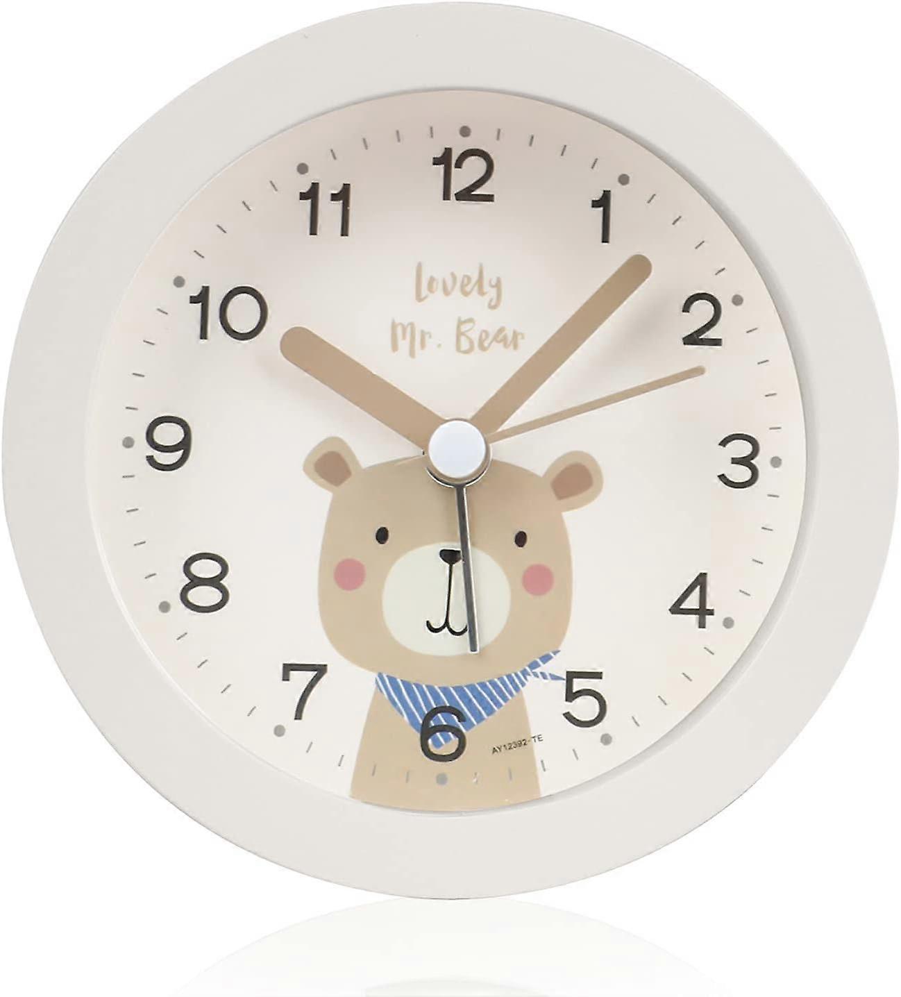 Alarm Clock Children Without Ticking, Silent Alarm Clock Loud