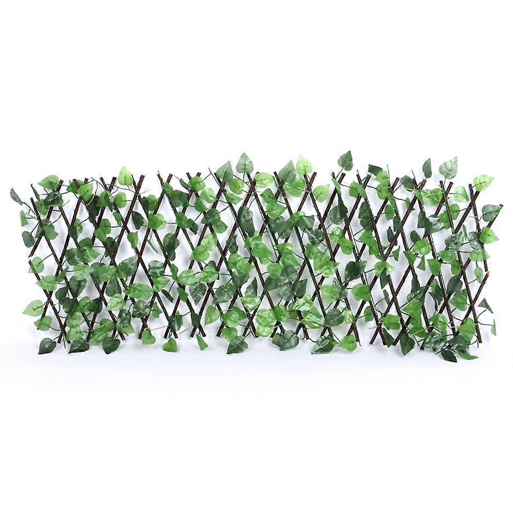 Adjustable Retractable Fence Artificial Leaf