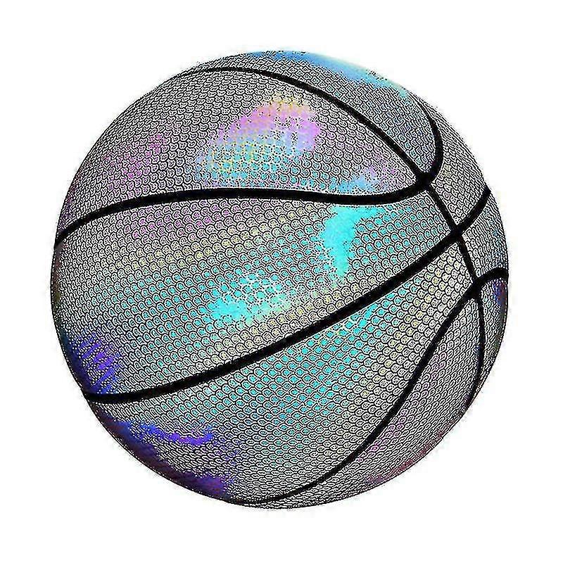 Holographique Coloré Réfléchissant Basket-ball Ty-YUHAO