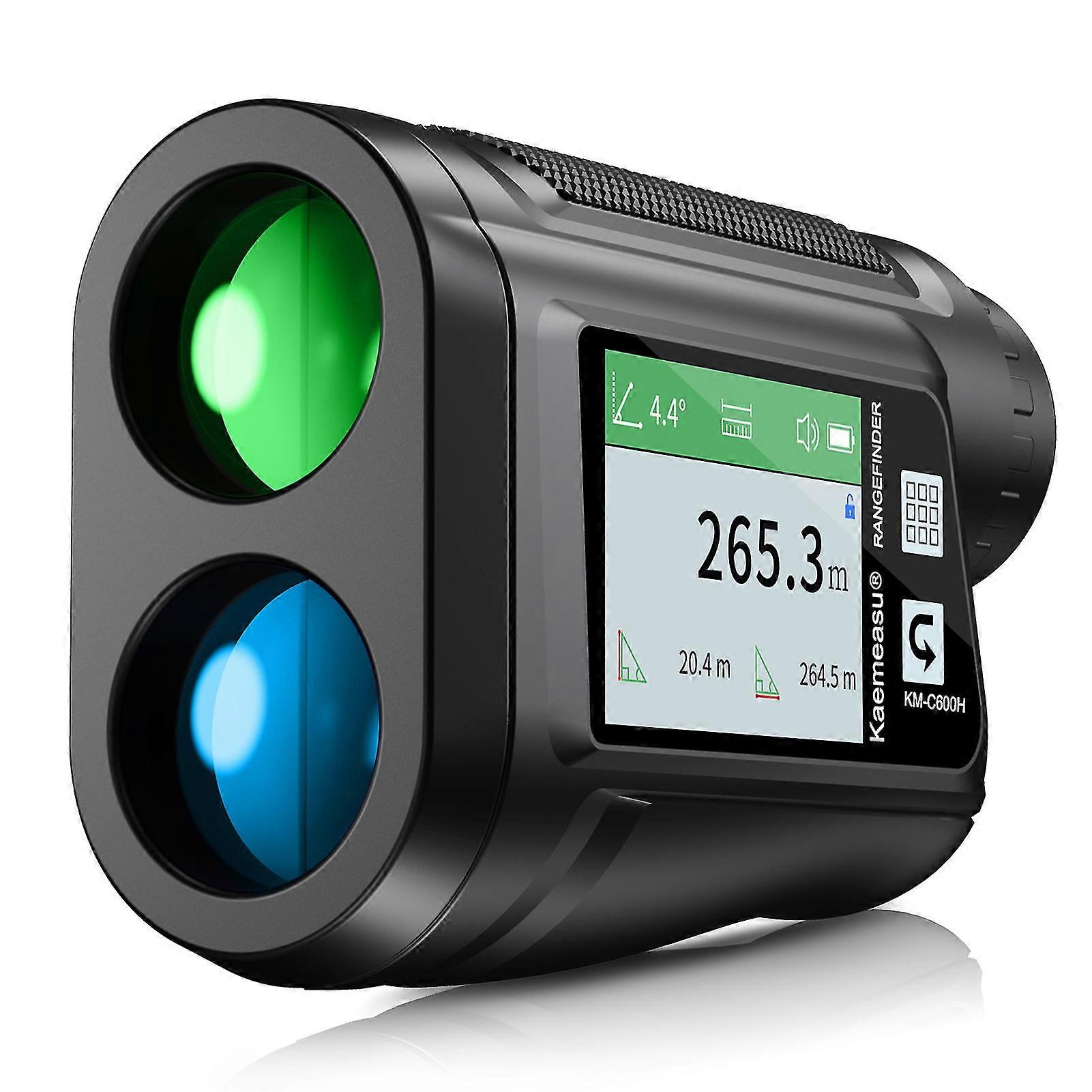 Multifunction Laser Rangefinder Meter Outdoor Golfs Telescope Digital Monocular Range-finder Angle Speed Height Measuring Tool