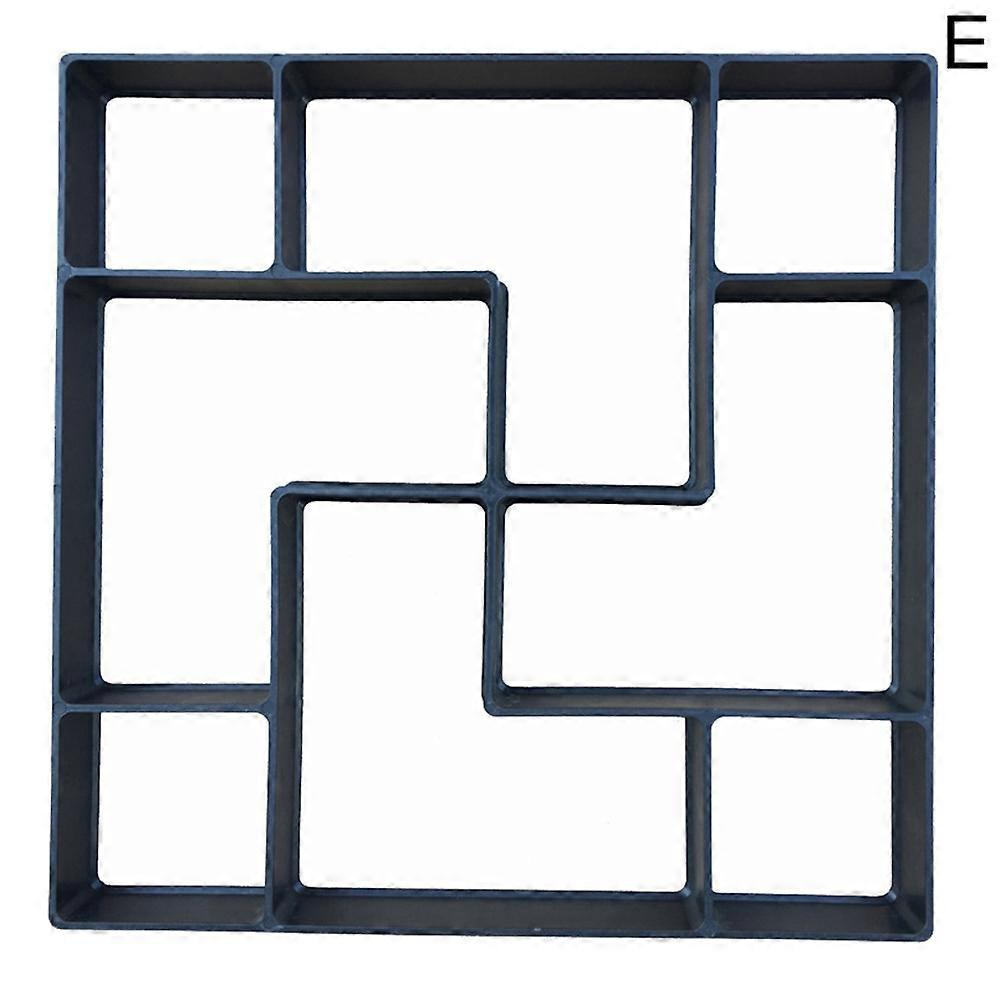 Garden Path Making Mould DIY Concrete Pavement Garden Path Mold