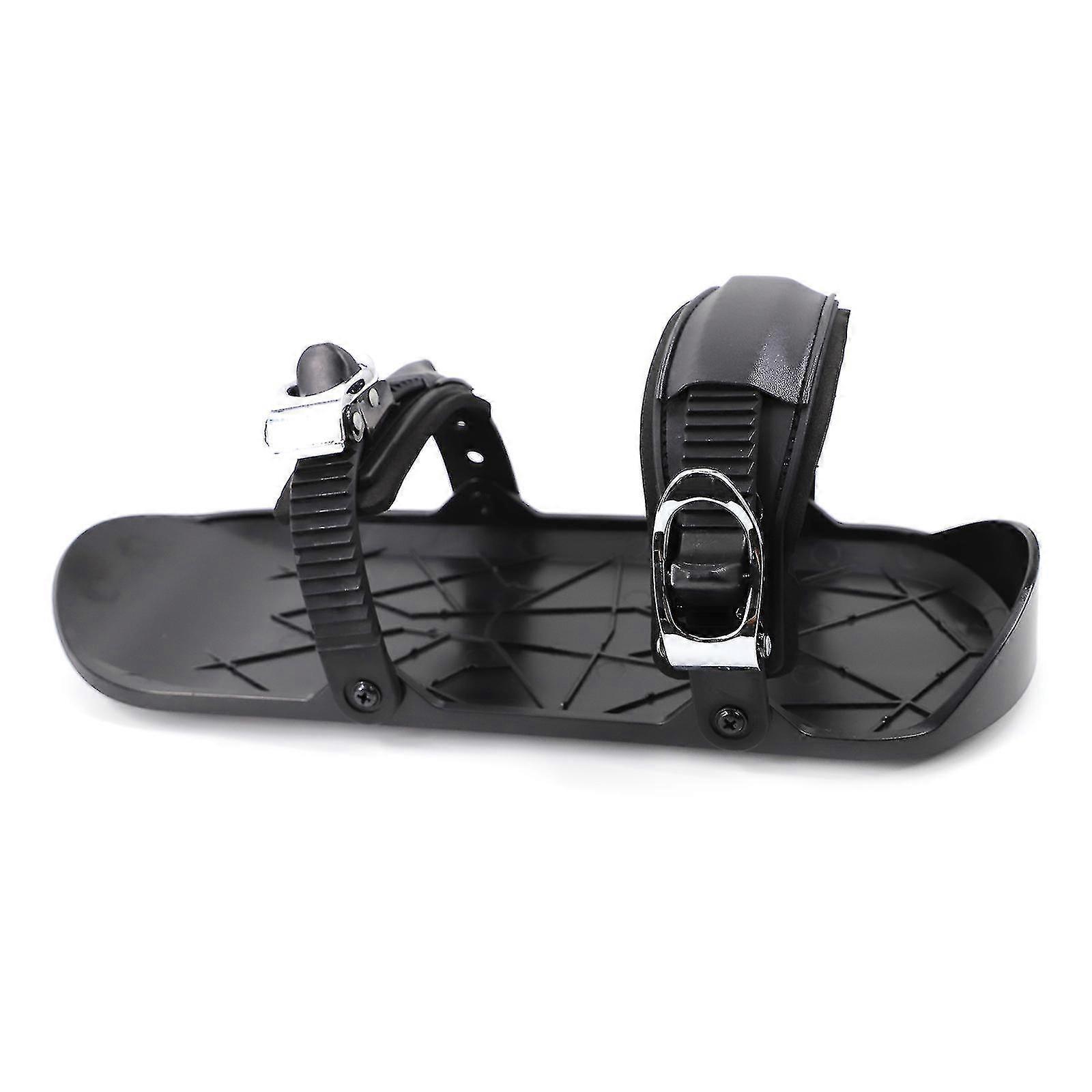 Mini-Skischuhe - kurze Skiboard-Snowblades, passend für jeden Schuh oder Stiefel, glasfaserverstärktes Material