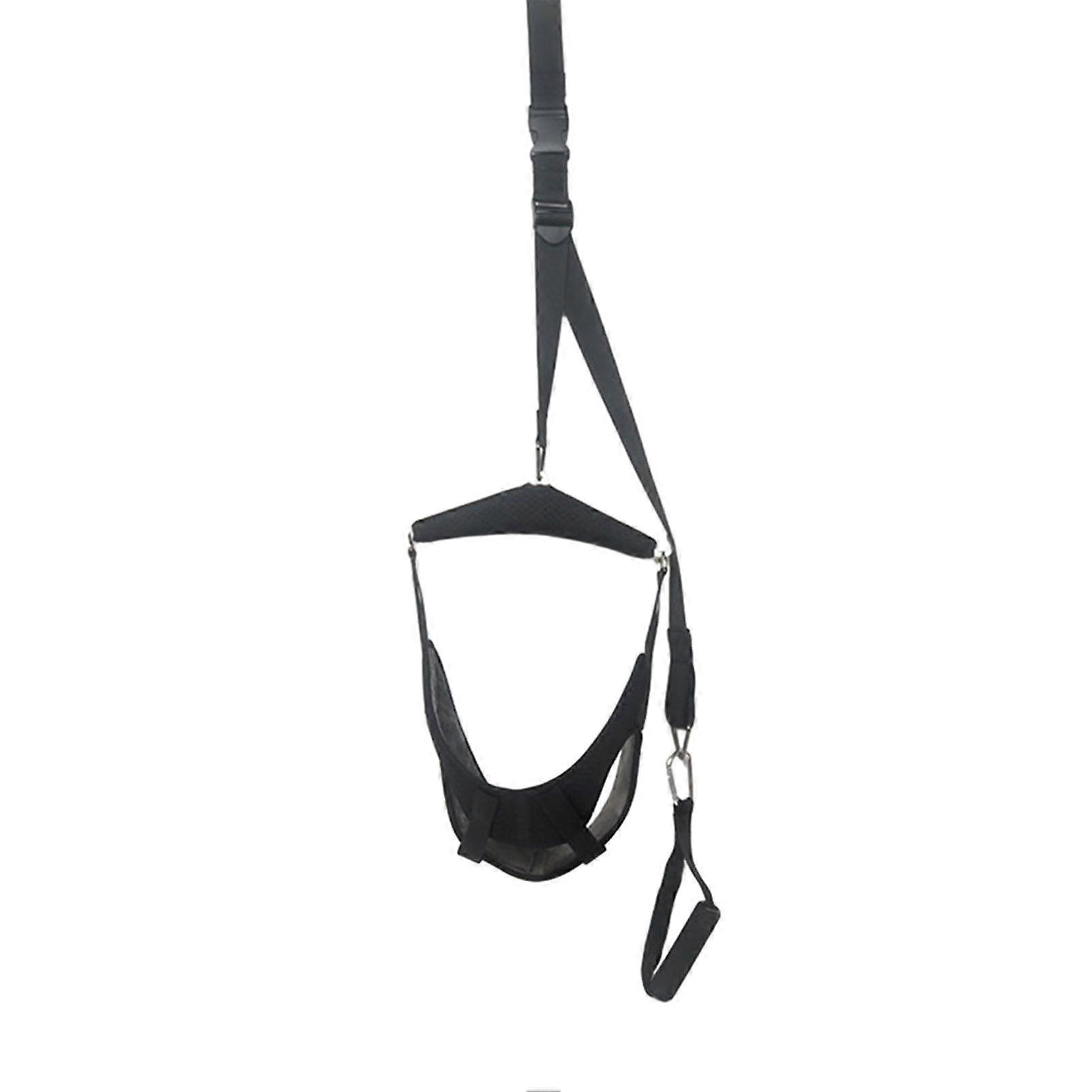 Cervical Tractions Hangs Band Adjustable Comfortable Tractions Cloth for Bedroom