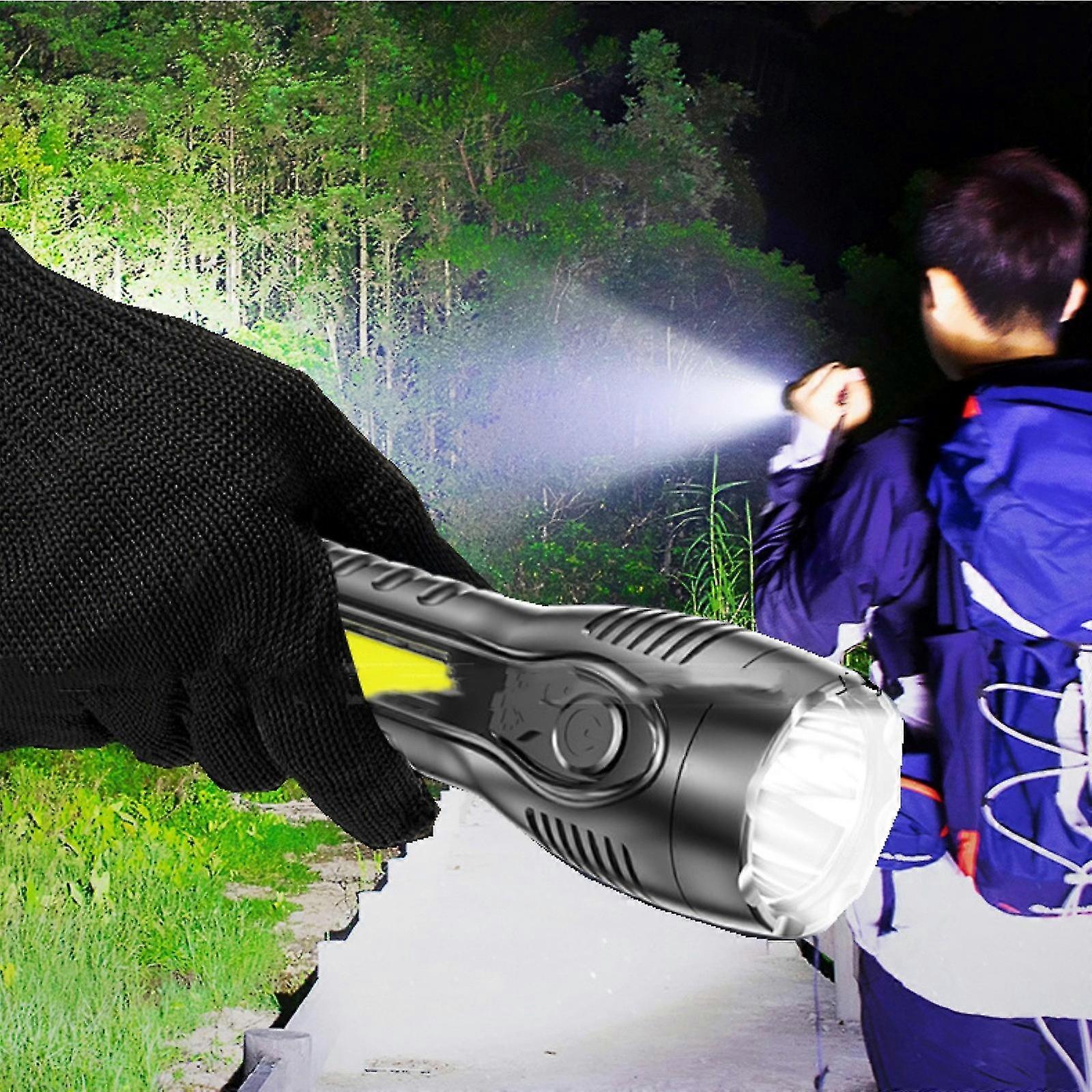 Recharabd Flash: 3 Modes With Cob , Ipx5, Ful Handheld Flash Suitable For Situats, Cam, And Hi