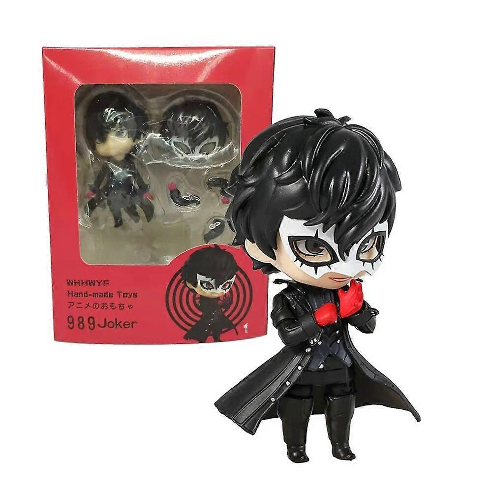 10cm Megami Tensei Persona 5 Joker Amamiya Ren Anime Σχήμα Q Έκδοση 989# Ren Amamiya Δράση Φιγούρα Συλλογή Μοντέλο Παιχνίδι Δώρο