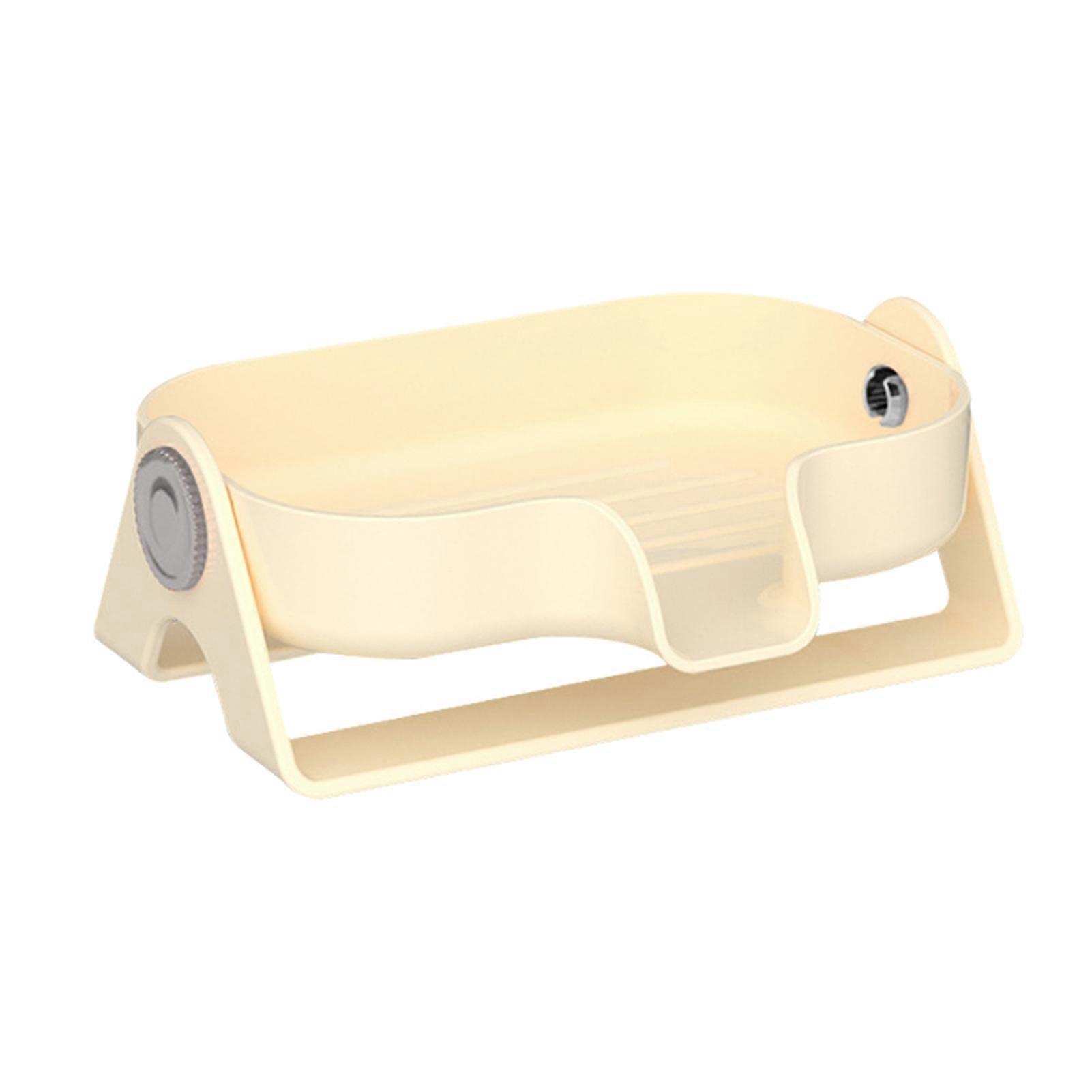 Diversion Type Drain Soaps Box Large Capacity Drain Soaps Box for Home Bathroom