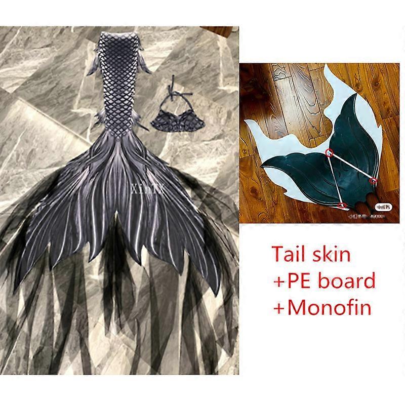 Adults Big Mermaid Tail Support Plate PE Board,Can Add Monofin