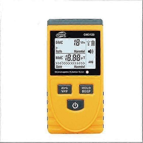 High Accuracy Radiation Detector Counter Meter Dosimeter With Large Lcd New