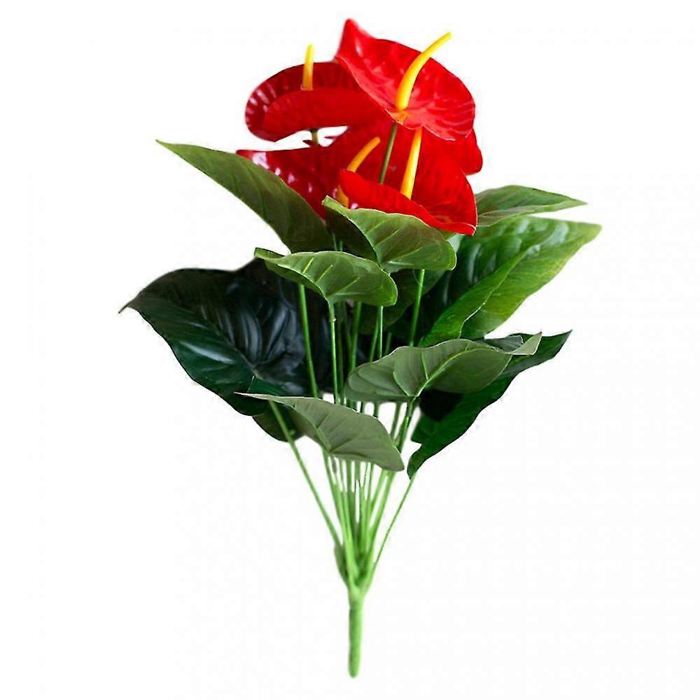 18-head Potted Artificial Flower Plastic Simulation Flower Lifelike