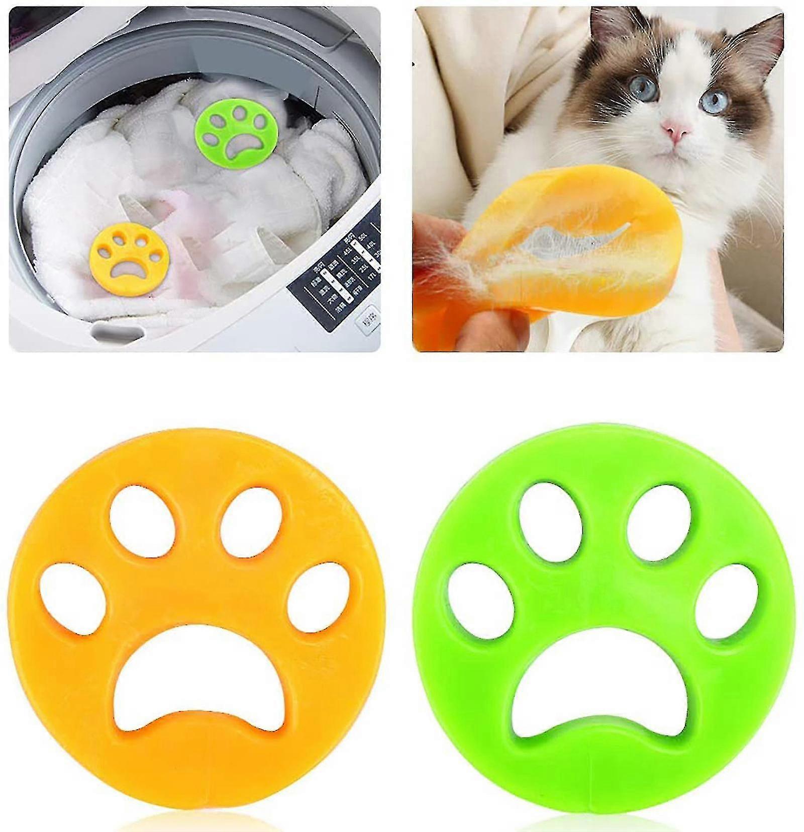2 Pack Epilator Washing Machine Cat Dog Fur Catcher Reusable