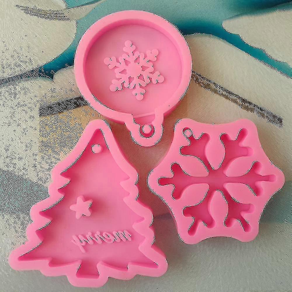 Christmas Tree Snowflake Silicone Cake Mold