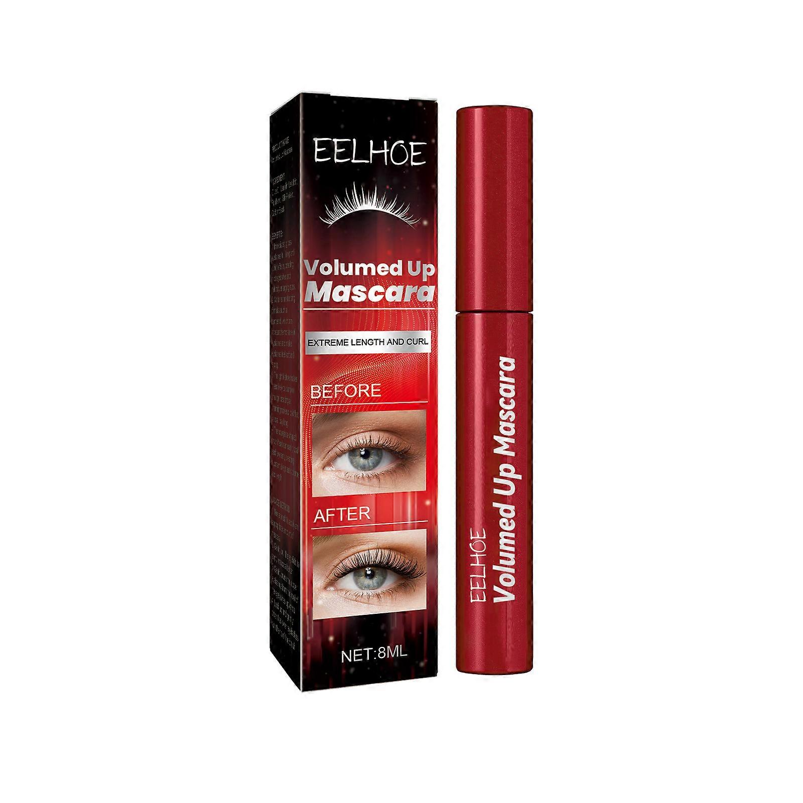 Mascara, ekstrem sort, kulsort rumfang mascara, 8ml