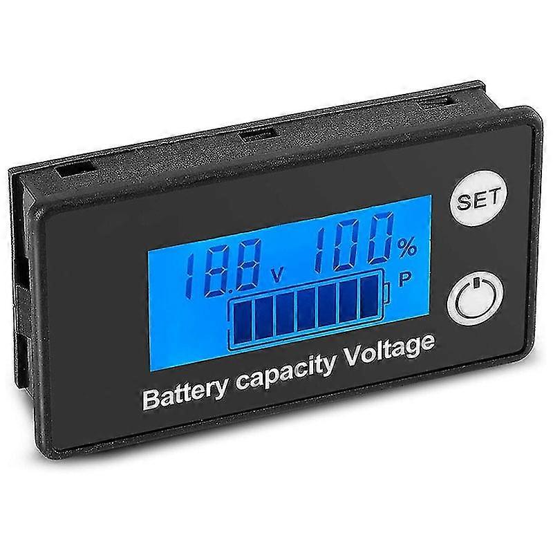 Battery Monitor Golf Cart Battery Testers Digital Battery Capacity 8-100v Voltage Monitor Remaining