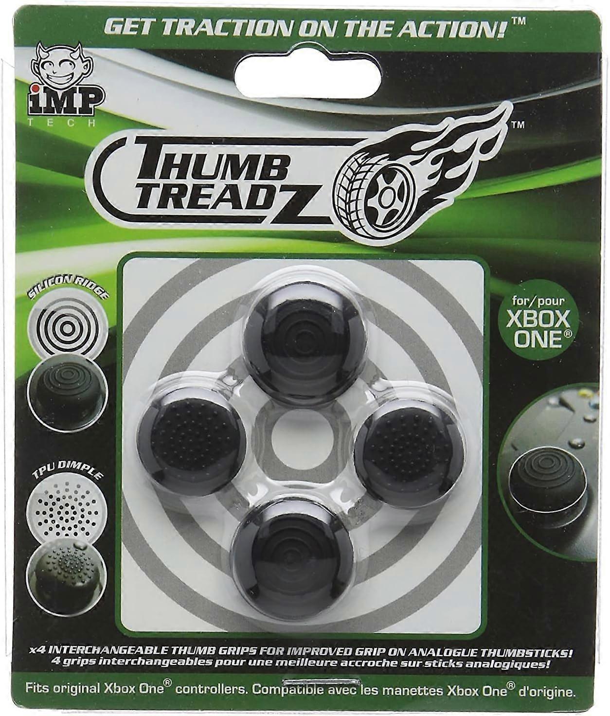 Trigger Treadz: Thumb Treadz (4 Pack) For Xbox One - Black
