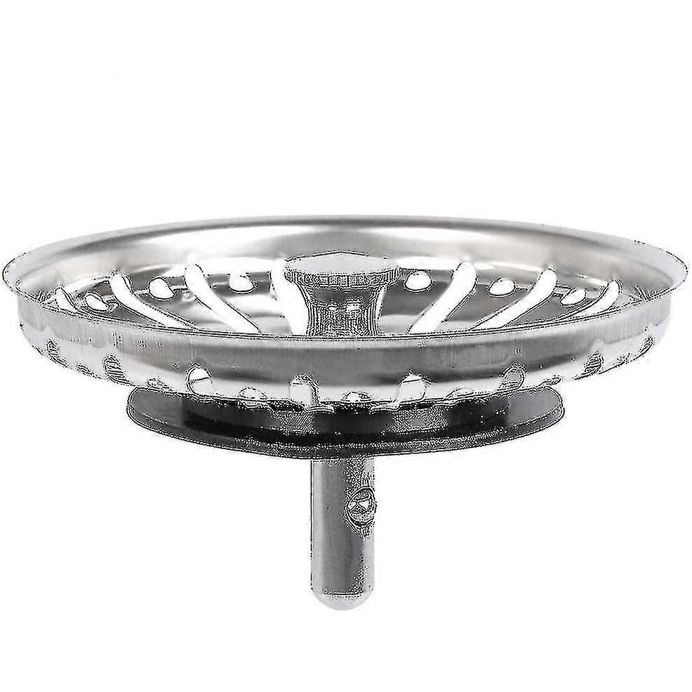 1 Pcs Stainless Steel+rubber Kitchen Sink Filter