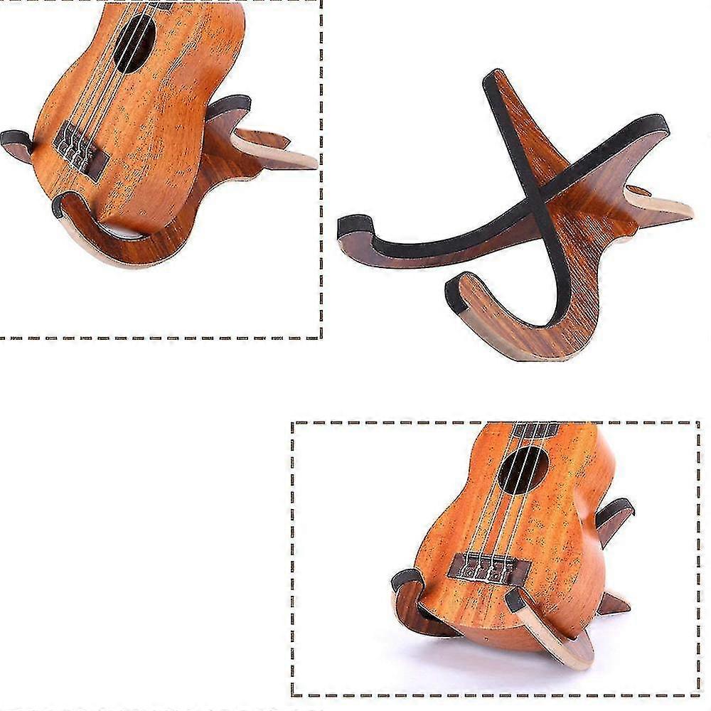 Guitar Stand Universal Wooden Guitar Stand X-frame Style Portable