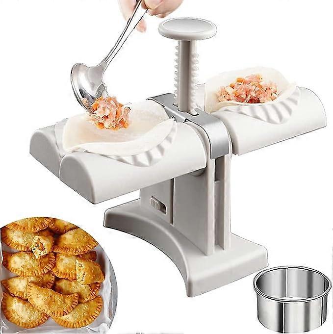 Dumpling making double, automatic dumpling mold, dumpling mold kit dough machine and dumpling mold, quick and easy