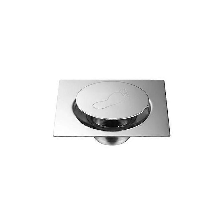 Pressure trap Floor trap with pedal Sol 10x10cm