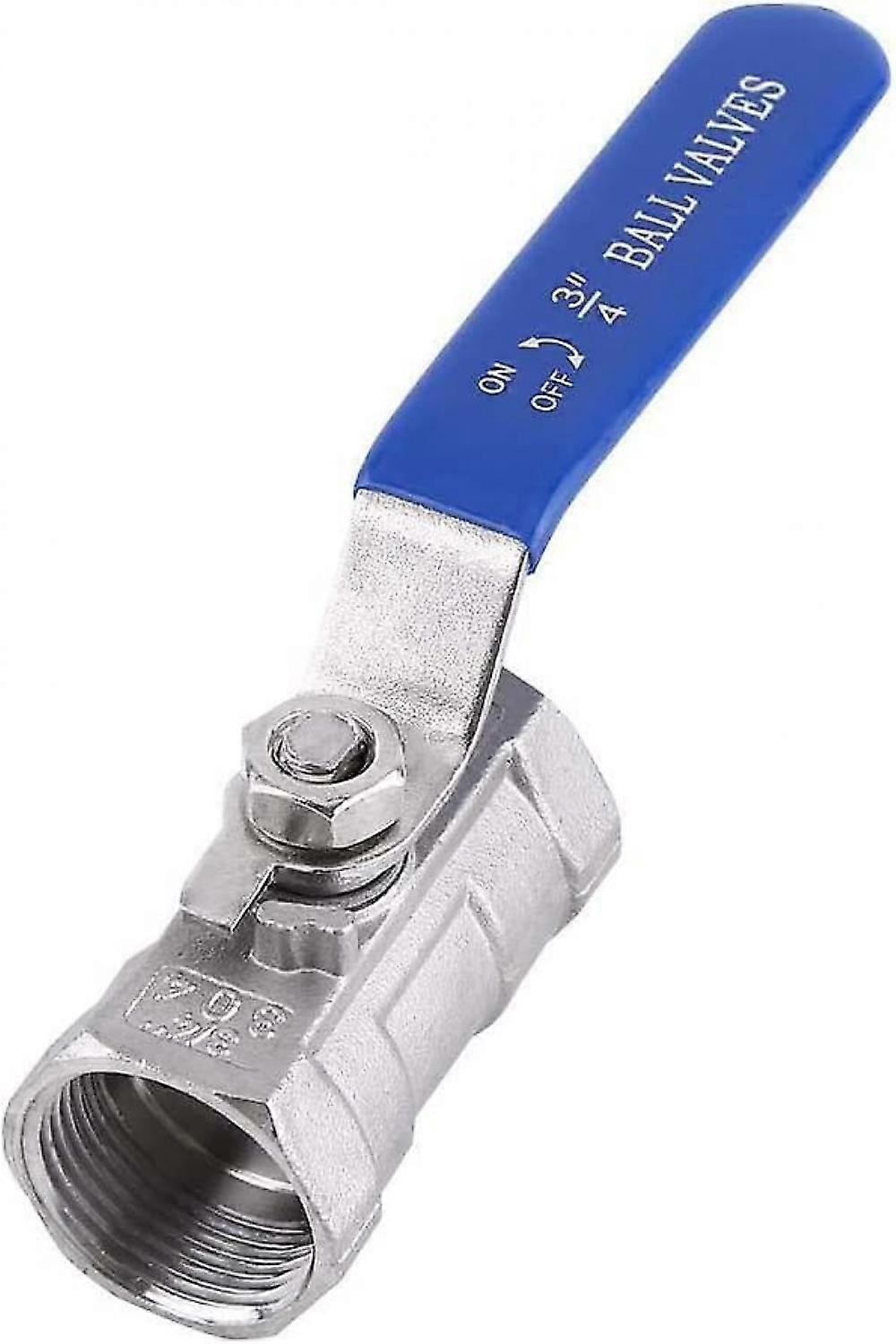 304 Bsp Ball Valve - With Internal Thread - Reduced Port dn20 (3/4")