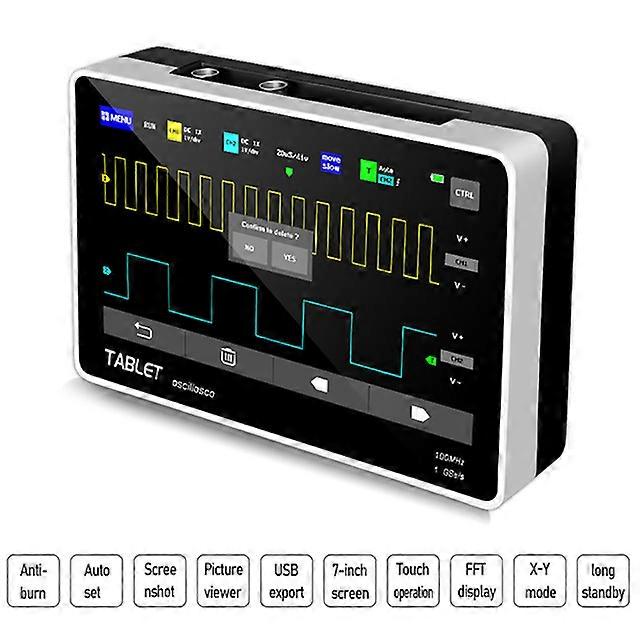 1014D Digital Oscilloscope Dual Channel Input Signal Generator Osiloscopio Digital 1GSa/s Sampling Rate 1GB Storage 5012H