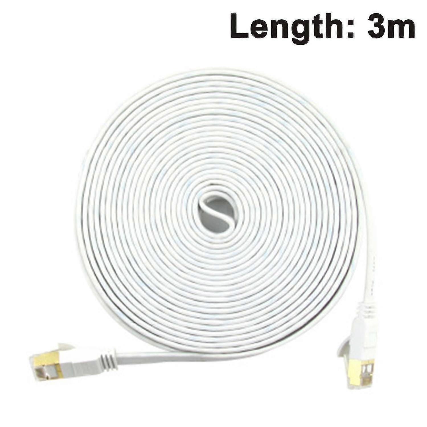 Cat 7 Ethernet Cable,shielded Ethernet Cable Flat Rj45