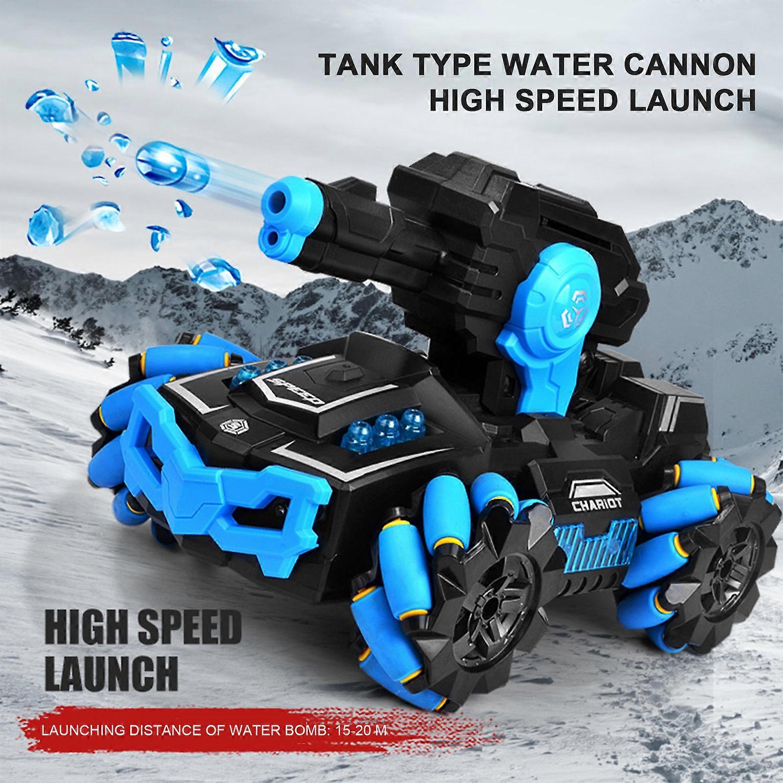RC Tank Toy Car Can Make Water Bomb Charging Watch Sensor Play Vehicles Toy Cars