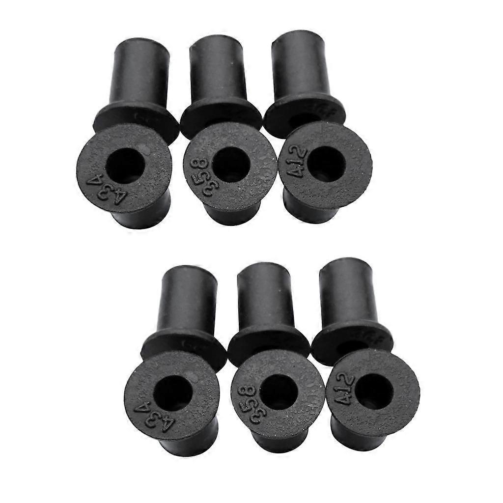 2x 12 Pieces Kayak Dinghy Boat Dinghy Rubber  Well Nuts Wellnuts Windscreen Fairing Mounting Hardware