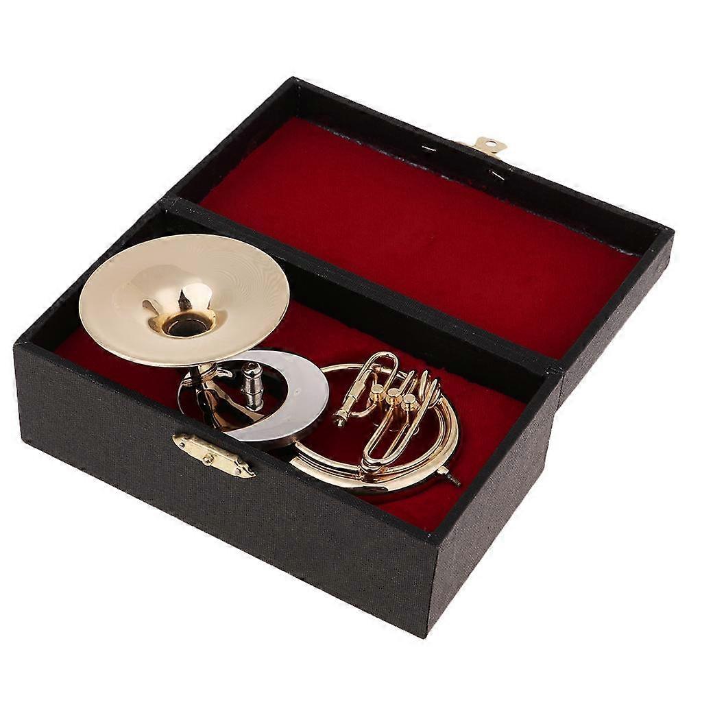 Brass 1/6 Scale Sousaphone With Storage Box For 12 Inch Figures