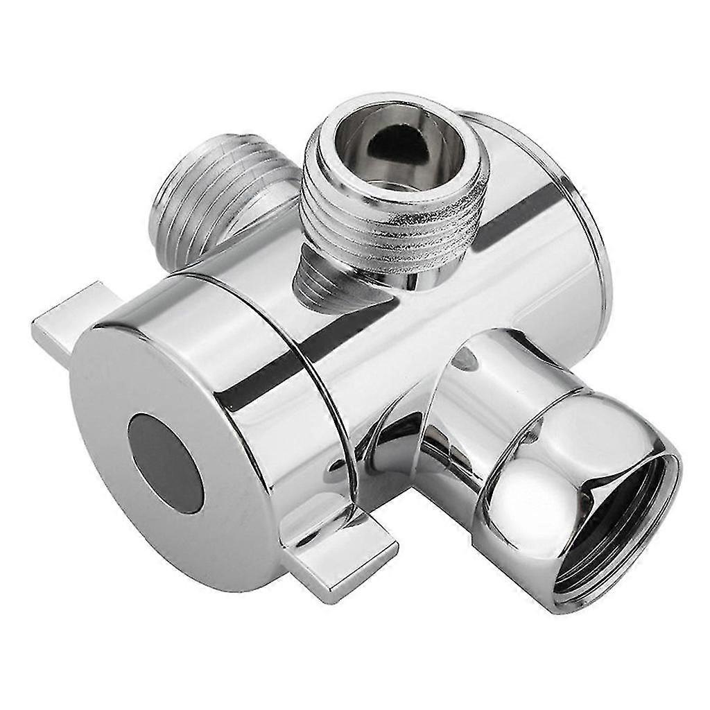 Shower Hose Splitter 3 Way Diverter Hand Shower For T Adapter Water Adapte