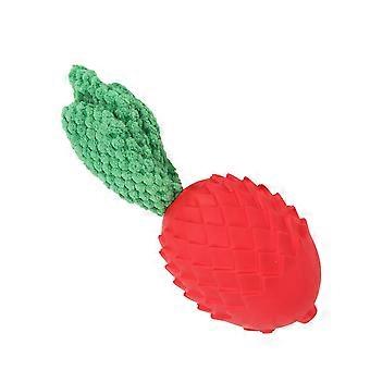 Dog Chew Toys Interactive Cute Shape Funny Squeaky Teeth Cleaning Relieve Boredom for Indoor Outdoor