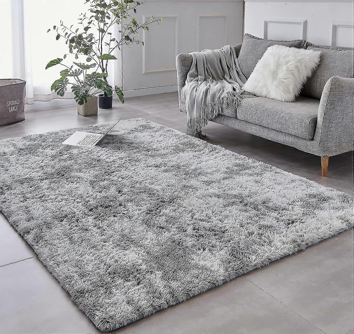 Super Weicher Winter Warm Dicke Teppiche Für Wohnzimmer Plüschteppich Kinder Schlafzimmer Flauschiger Boden Wohnkultur Shaggy Mat Samt Teppich-1