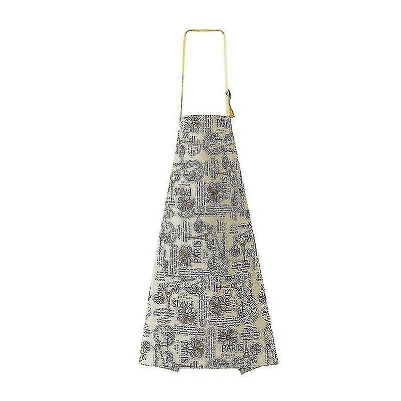 1pcs Printed Cleaning Apron For Baking Cooking Roasting