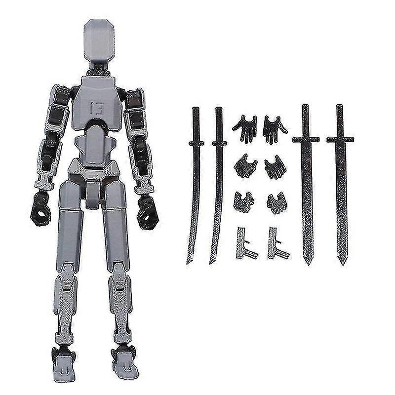 Multi-jointed Movable Robot 3d Printed Mannequin Toyslucky 13 Dummy Action