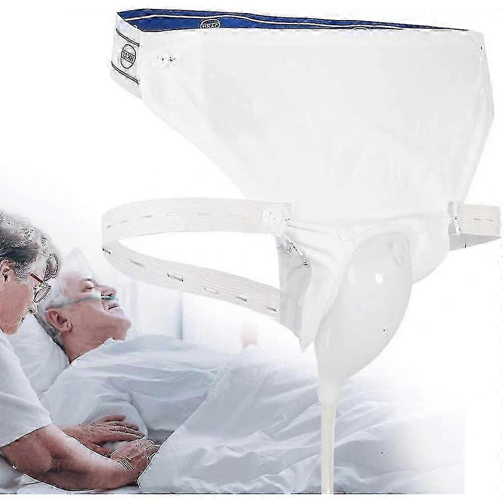 Silikon urinuppsamlare, 3 Typ Valfritt med 2 Urinkateterpåsar För Man Kvinna Äldre Dqw Esx