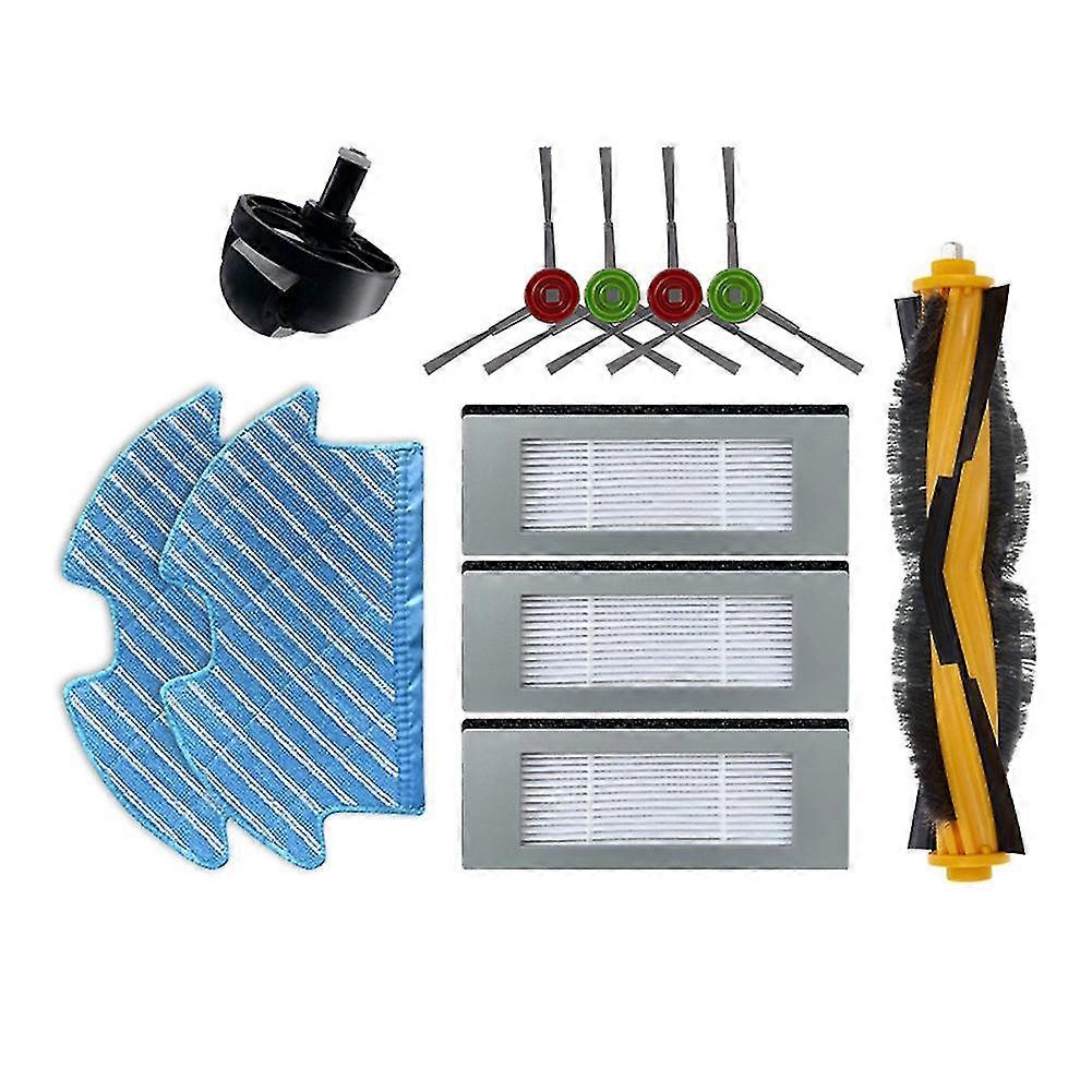Vacuum Main Side Brush Filter Kit For Ecovacs Deebot Ozmo 900 Dn5g