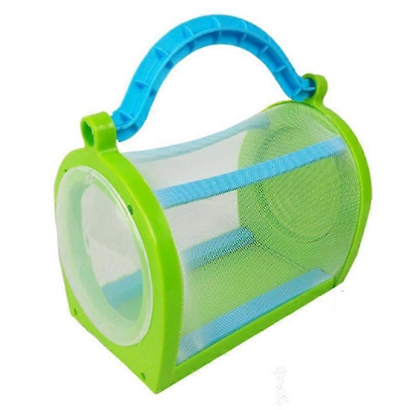Insect Box with Handle Outdoor Portable Butterfly Dragonfly Insect Observation Cage Reptile Box Exp