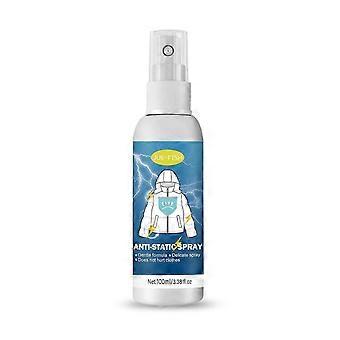 Spray antiestático, remove a eletricidade estática dos cabelos e roupas, não danifica as roupas, é seguro e não irrita (100ml)