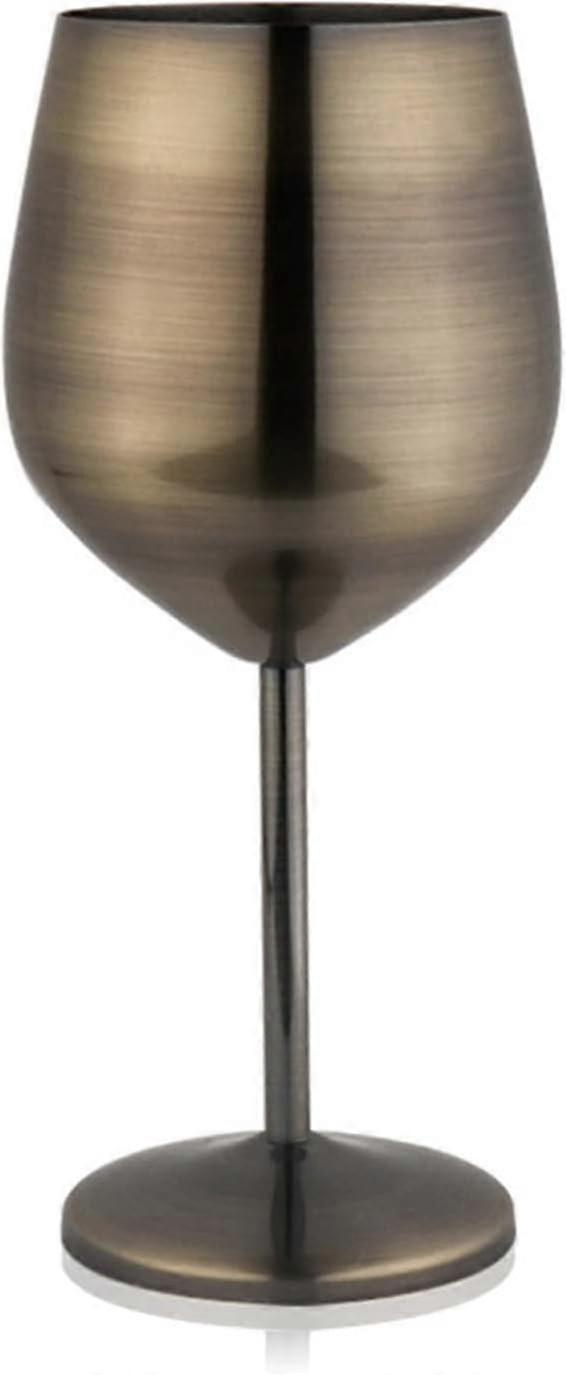 Edelstahl-Weingläser, Kelchbecher