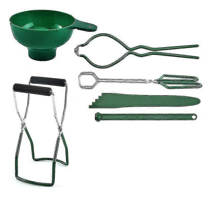 Kit de mise en conserve comprenant un entonnoir, un lève-bocal et une clé