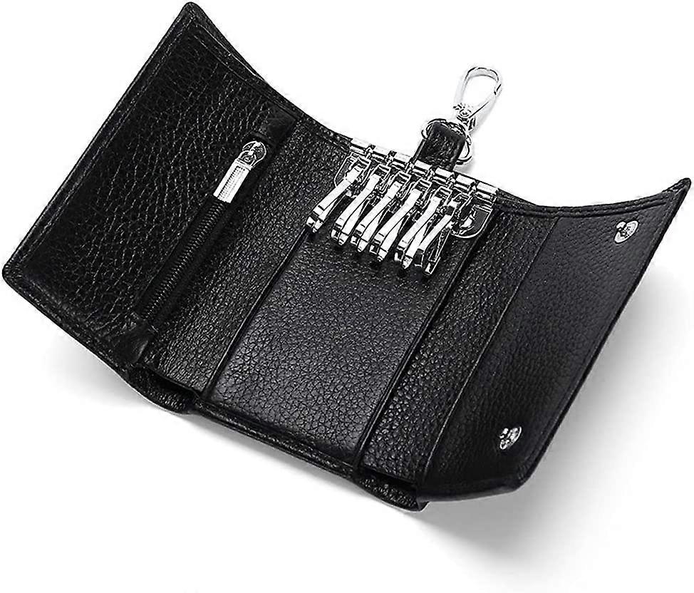 Avainkotelo aitoa nahkaa oleva avainlaukku lompakon avaimenperä miehelle ja naiselle