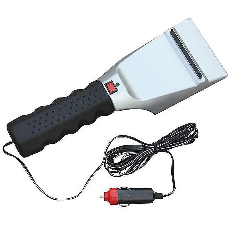 Car Electric Heating Ice Scraper Cleaning Shovel Windshield Snow Removal Tool