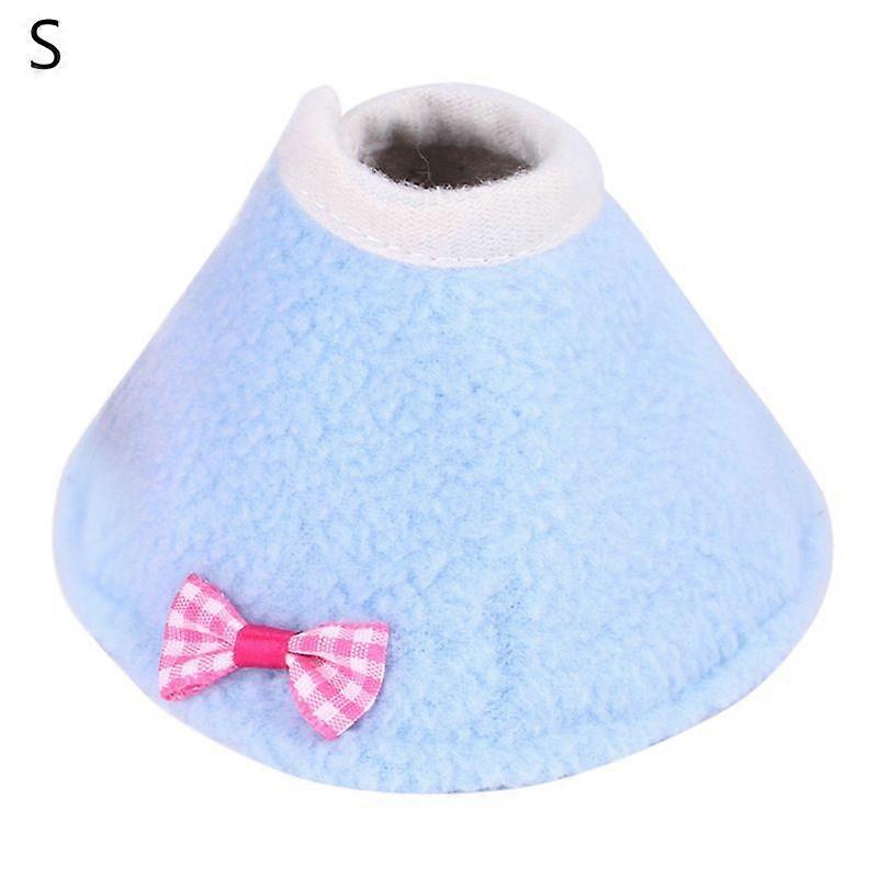 Parrot Elizabethan Collar for Feather Plucking Wound Healing Soft Plush Cone