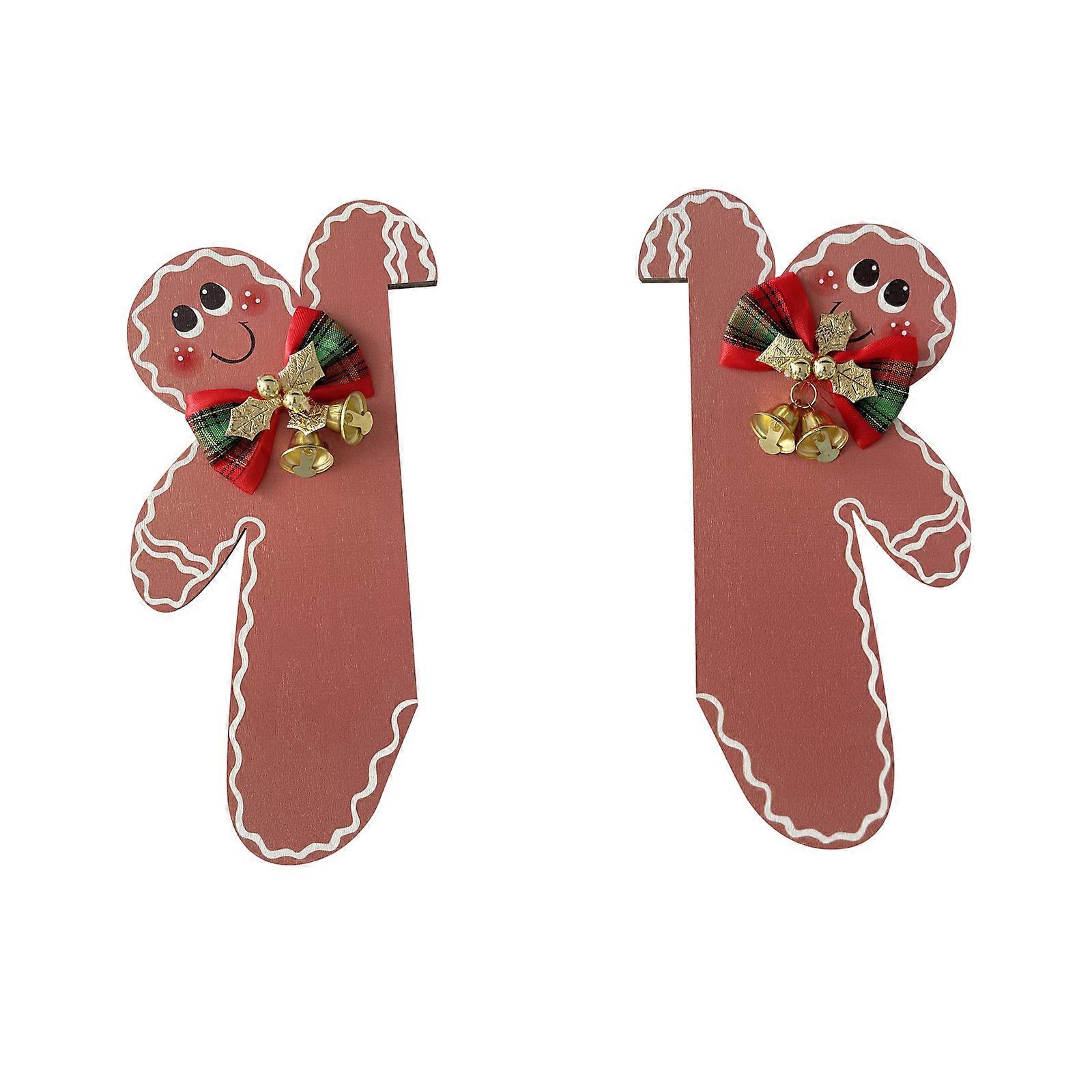 Gingerbread Man Træ Dørramme Boligindretning