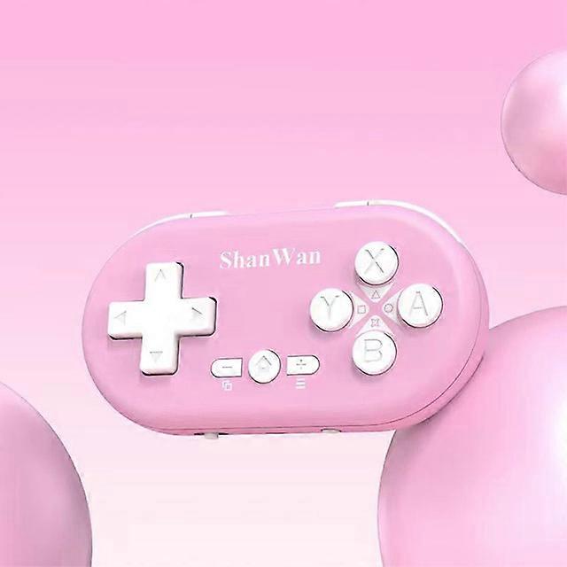 Shanwan Micro Mini Game Controller Bluetooth Joystick Wireless Pocket Gamepad for Nintendo Switch Lite PC Playstation 4 PS4
