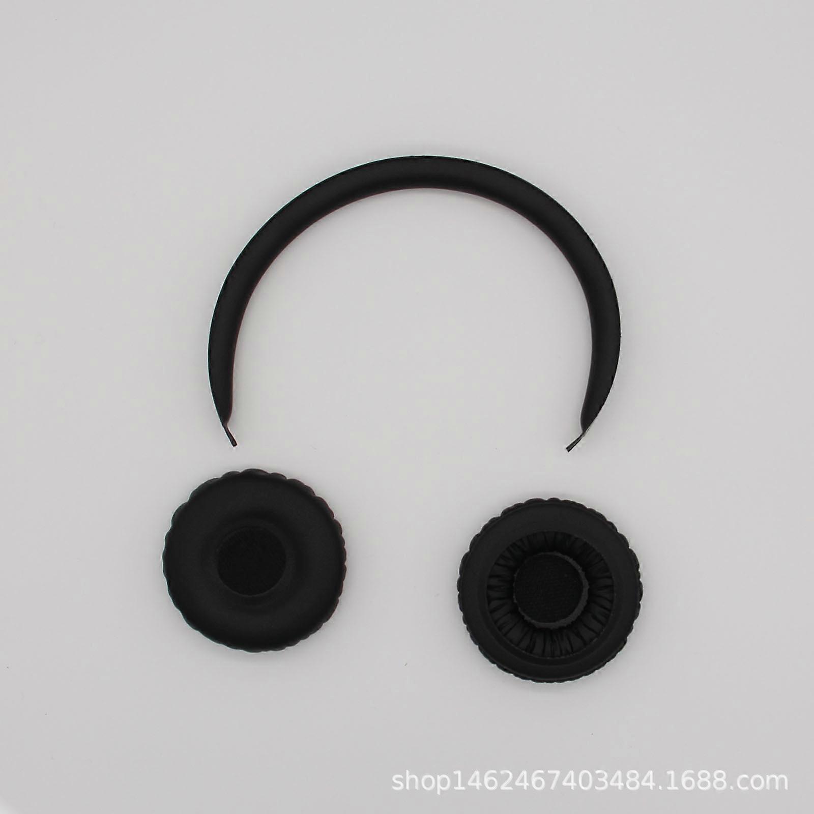 Replacement Headband Cushion pad and Ear Cushion for AKG Y40/Y45BT - Black