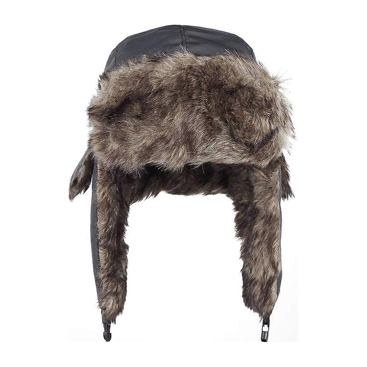 Cálido gorro de aviador de invierno con orejeras, impermeable