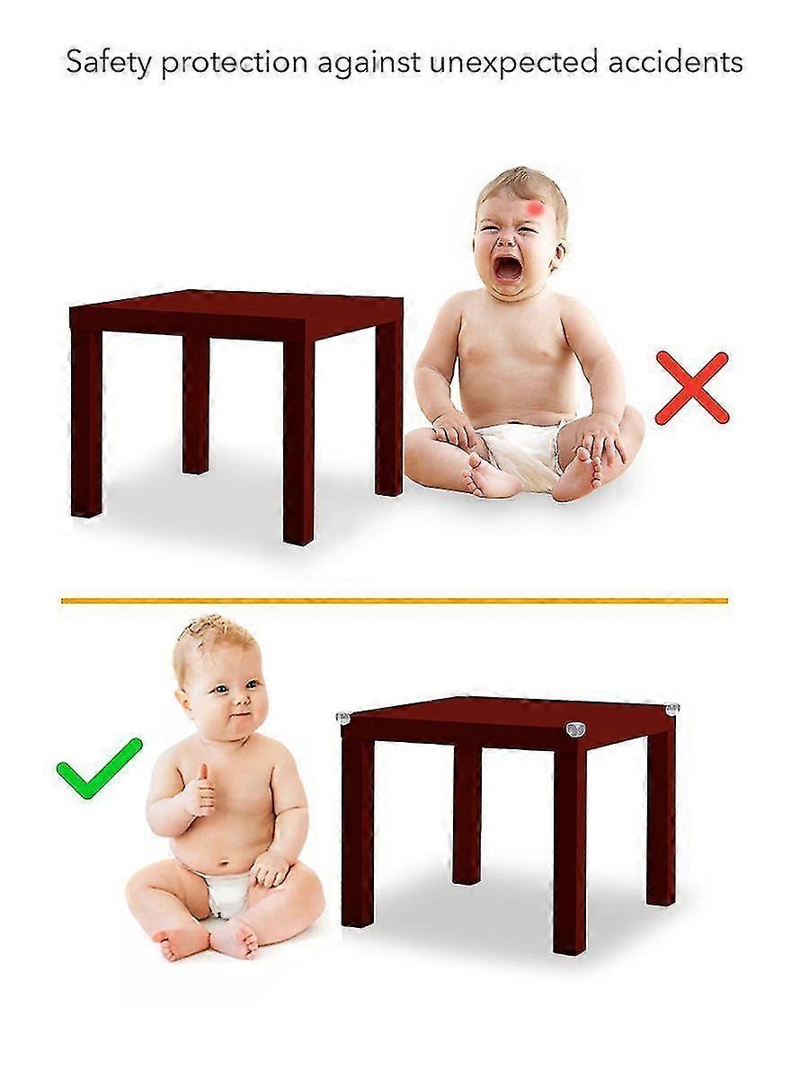 12pcs Corner Protectors, Baby Proofing Safety Clear Corner Guards
