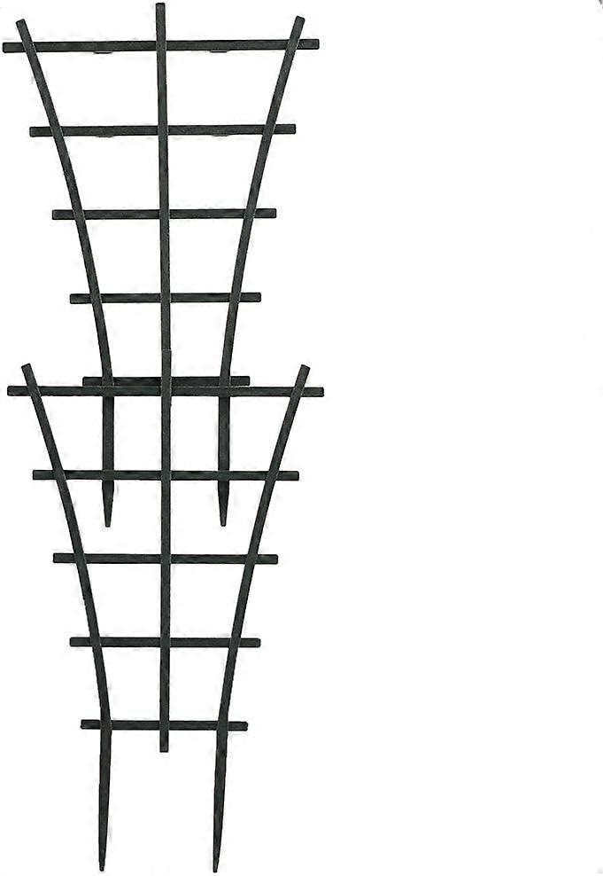 4Pcs Plant Climbing Trellis Superimposed, 0.12Lbs Plant Pots Frame with Rack Hook Design, Climbing Leaf Trellis for Garden
